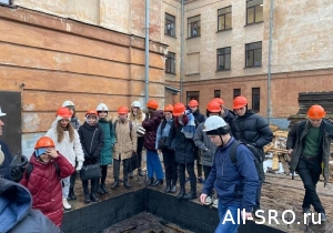  Союз профессиональных строителей помогает студентам с профориентацией!